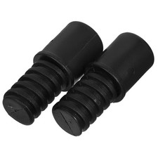 2 Pcs Garden Broom Handle Replacement Dustpan Mop Cap Handles Grips