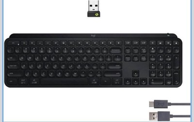 Logitech MX Keys S Wireless Keyboard (Black) 920-011406