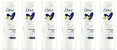 Dove Nourishing Body Care Lotion essential For dry skin 48h 400 Ml-Pack of 6