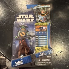Star Wars Clone Wars CW33 Embo Bounty Hunter Action Figure NEW 2010