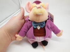 W14 Disney Store Bean Bag DR. DAWSON The Great Mouse Detective with Tags