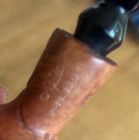 Vintage Burl Briar Free Hand Sitter Tobacco Smoking Pipe Made In Israel  iL2 — photo 4
