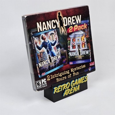 Nancy Drew: Deadly Device & Alibi in Ashes (PC CD-ROM) Jewel BRAND NEW SEALED