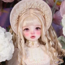 1/6 BJD Doll Handmade Gift SD Girl Jointed Flexible Face Makeup Eyes Resin Toys