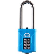 Squire CP40S25 Rustproof Marine Padlock, 40mm, Long Shackle, Boxe