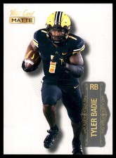 2022 Wild Card Matte #MB-119 Tyler Badie White