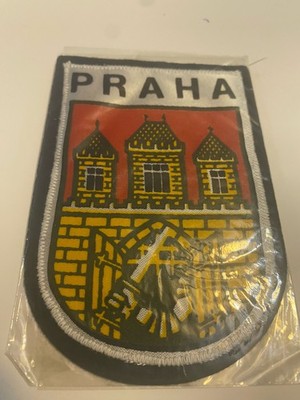 VTG PRAHA Chech Republic  Sew On Felt Patch