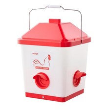 VEVOR Automatic Chicken Feeder, 40 Pounds Capacity, Large Gravity Hanging Poultr