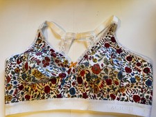 NEW Lane Bryant Cacique Unlined No-Wire Bra 42DDD Multi color Floral