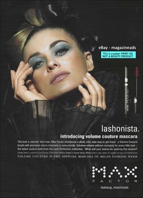 MAX FACTOR Cosmetics 1-Page PRINT AD 2007 CARMEN ELECTRA beautiful woman