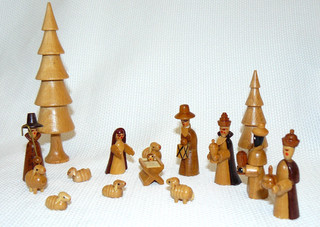 Erzgebirge Krippen oder Spieluhr Figuren Weihnachts Ersatzteile für Pyramiden