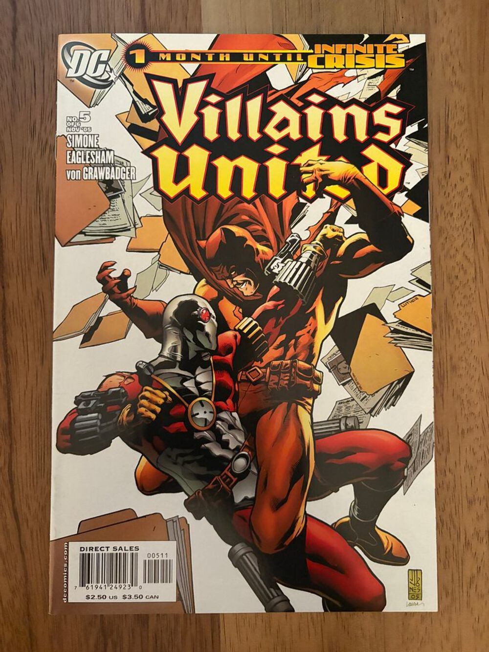 Villains United #5 (DC Comics November 2005)