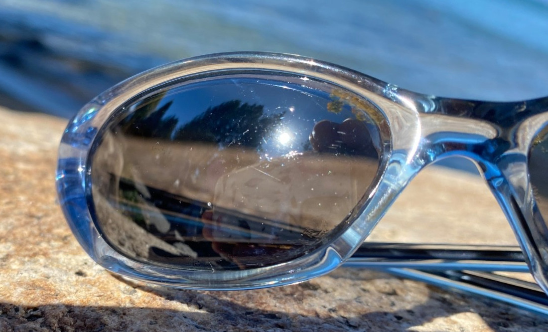 Nike Furi R. Sunglasses- Translucent Crystal Blue… - image 11