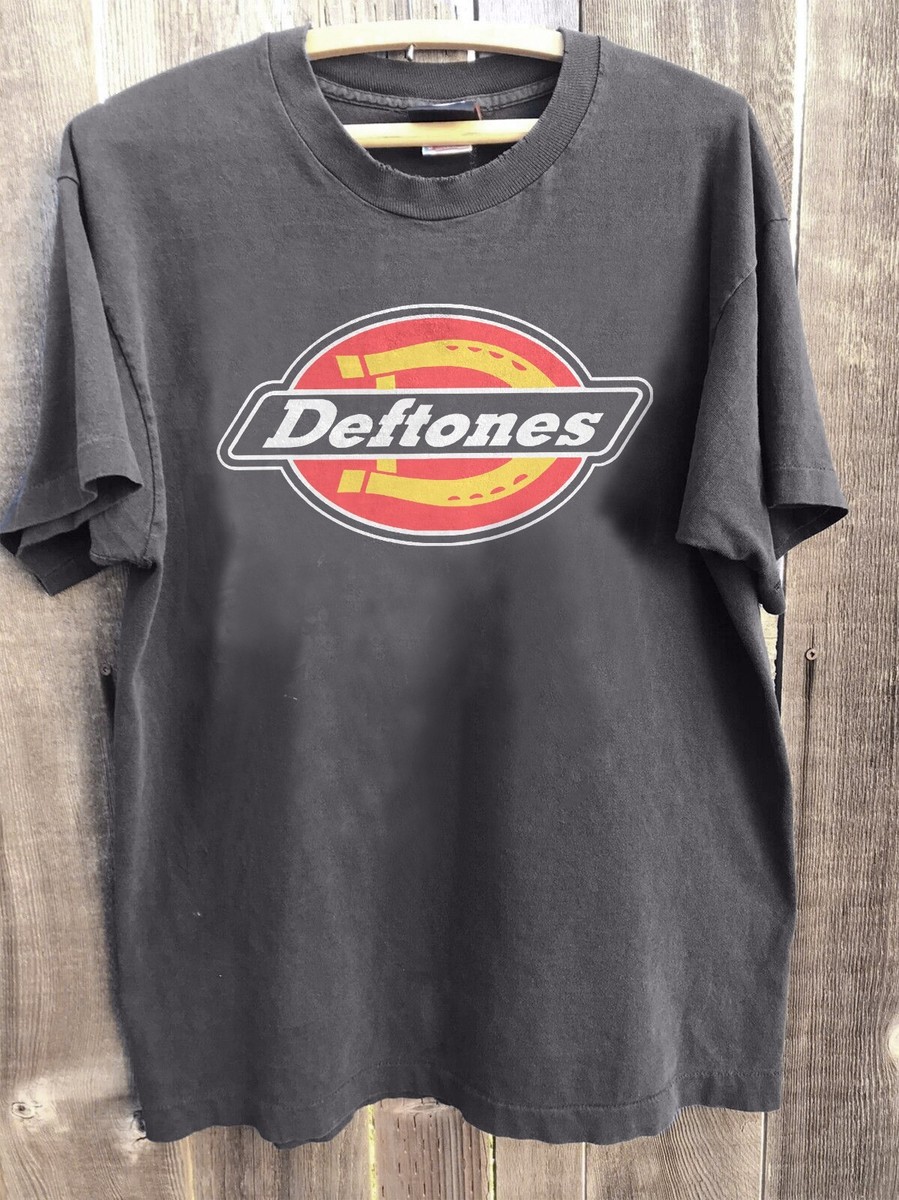 Deftones Logo Dickies Unisex Charcoal T-shirt Size S-5XL | eBay