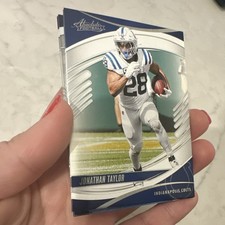 Panini Absolute Football Jonathan Taylor Indianapolis Colts Sports Trading Card