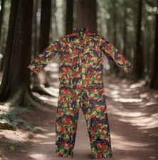 Spilag Mens Military Style Camo Coverall EU 50/76 Short Inseam Approx Medium