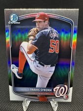 2025 Bowman Draft - Chrome Travis Sykora #BDC-137 Refractor (RC)