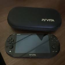 Sony PlayStation Vita Handheld Console Black with Carry Case