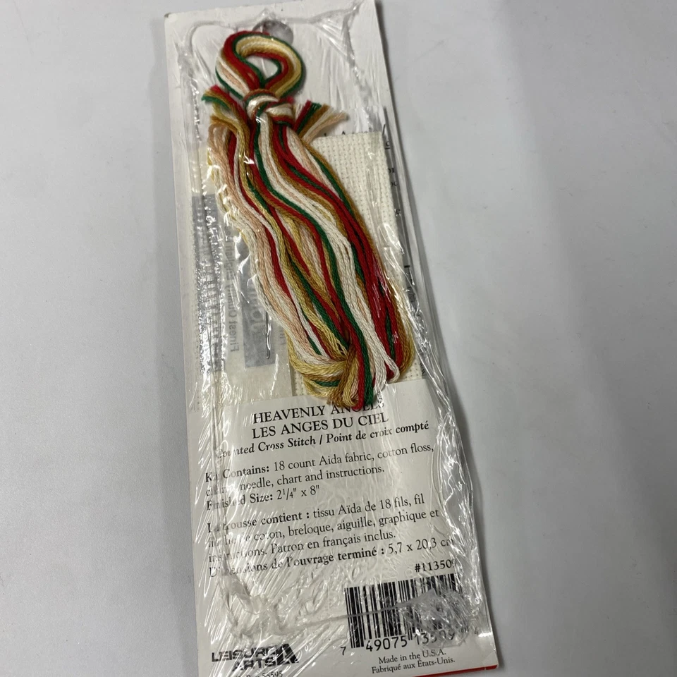 Quick Christmas Keepsakes -   Friend. Bookmark  crossstitch kit angel charm. Joy - Image 2 of 2