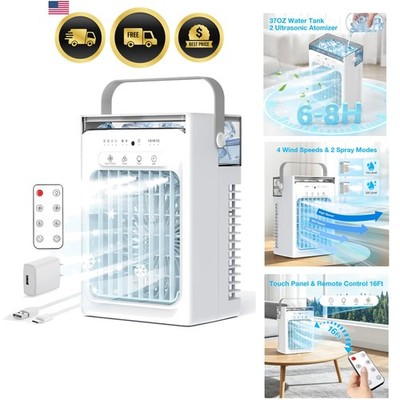Portable Air Conditioners, Portable AC Unit with Remote, 1100ml Tank Evaporat...
