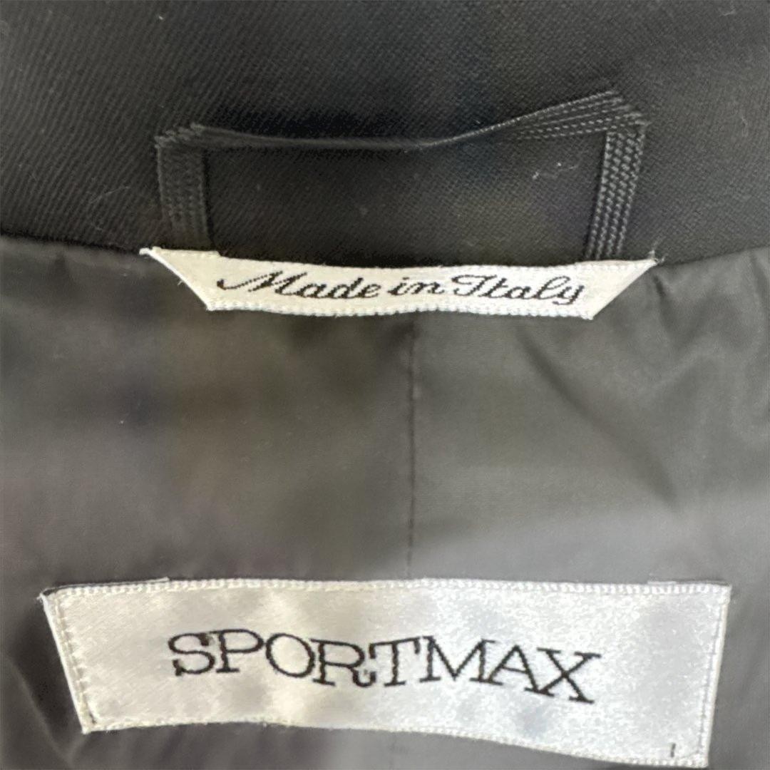 MaxMara Black Padded Button-Front Jacket Slim Fit… - image 4