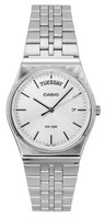 Casio Standard Quartz Dress Silber Zifferblatt MTP-B146D-7AV 50M Herrenuhr