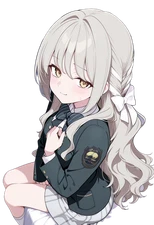 Miyo Blue Archive Vinyl Car Decal Sticker 7" Weatherproof