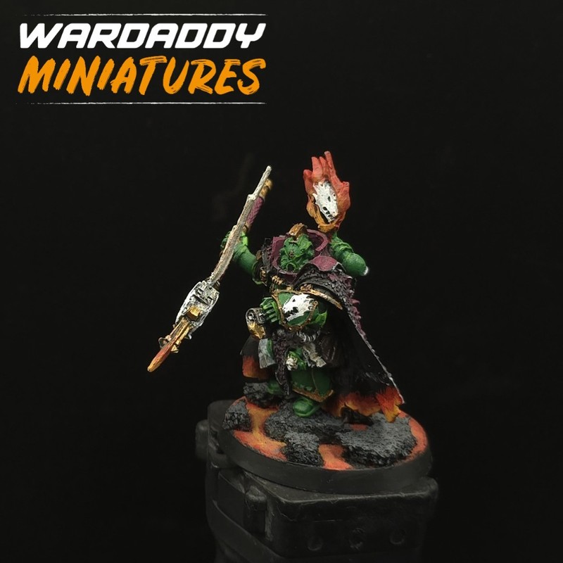 Pro Painted Warhammer 40k Salamanders Captain Vulkan He'stan Games Workshop