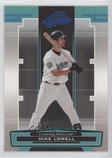 2005 Playoff Absolute Memorabilia Blue Mike Lowell #65 0lt8
