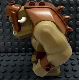 LEGO&reg; Castle Fantasy Dark Tan Troll Minifigure 7036 cas358
