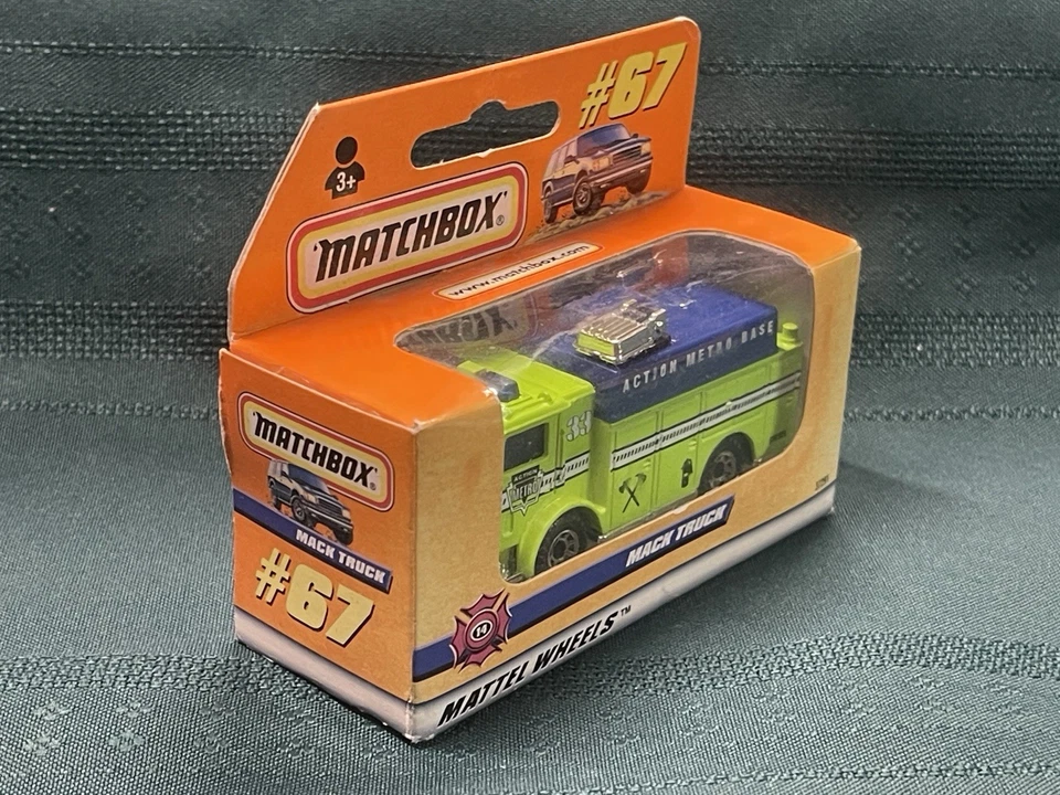 Matchbox Mack Truck #67 — Mattel Wheels Series (Mint on Card) - Image 4 of 4