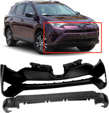 Compatible with Front Bumper Covers Kit 2016 2017 2018 Toyota RAV4 LE SE XLE W/O