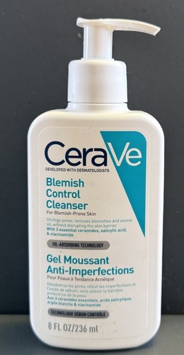 CeraVe Blemish Control Cleanser 236ml Salicylic Acid Niacinamide Blemish Skin