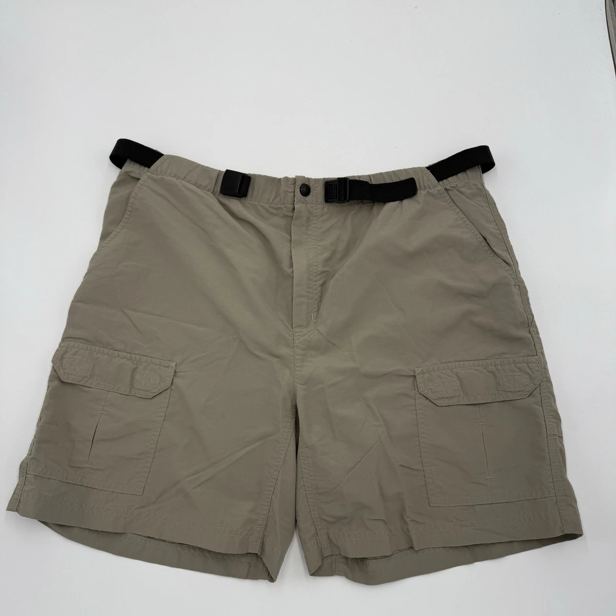 Short femme LL Bean Taille 8 bronzage léger camping randonnée