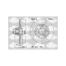 Disque de frein Renault FLUENCE