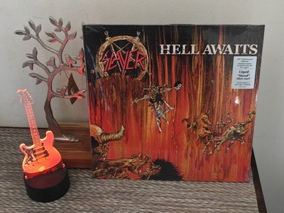 SLAYER Hell Awaits 40th Anniversary BLOOD FILLED Vinyl LP /666