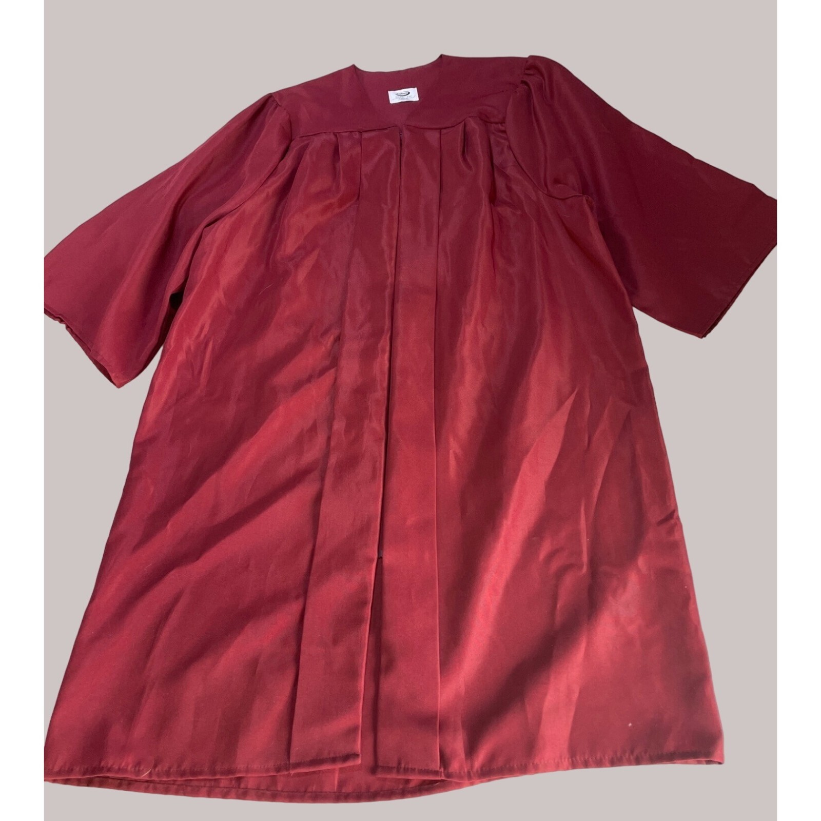 Jostens Maroon Gown Witchcraft Halloween Costume Judge 5'01 - 5'03