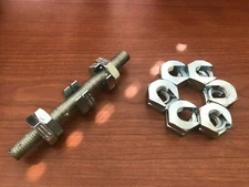 1/2" slip on lock nut (10 pcs) Zinc