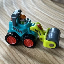 Huile Toys Construction Mini Push Vehicles Road Roller 3.5”x 2”