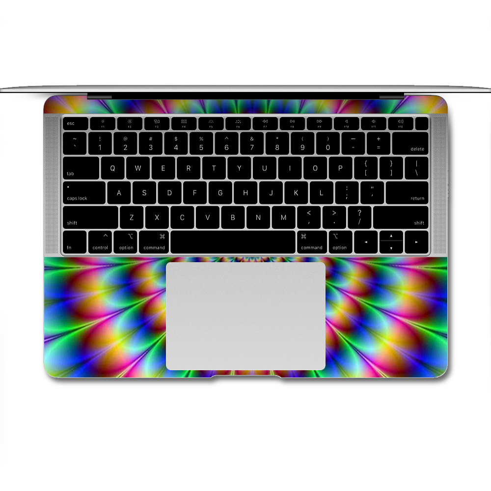 Skin Vinyle Holographique Itsaskin Pour MacBook Pro 13 Pouces Retina Touch Bar