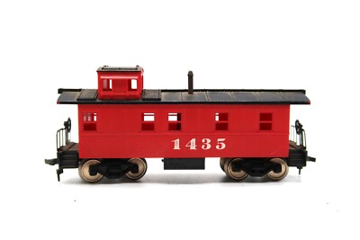 VTG Fleischmann #1435 Red Cupola Caboose Car HO Scale No Box West