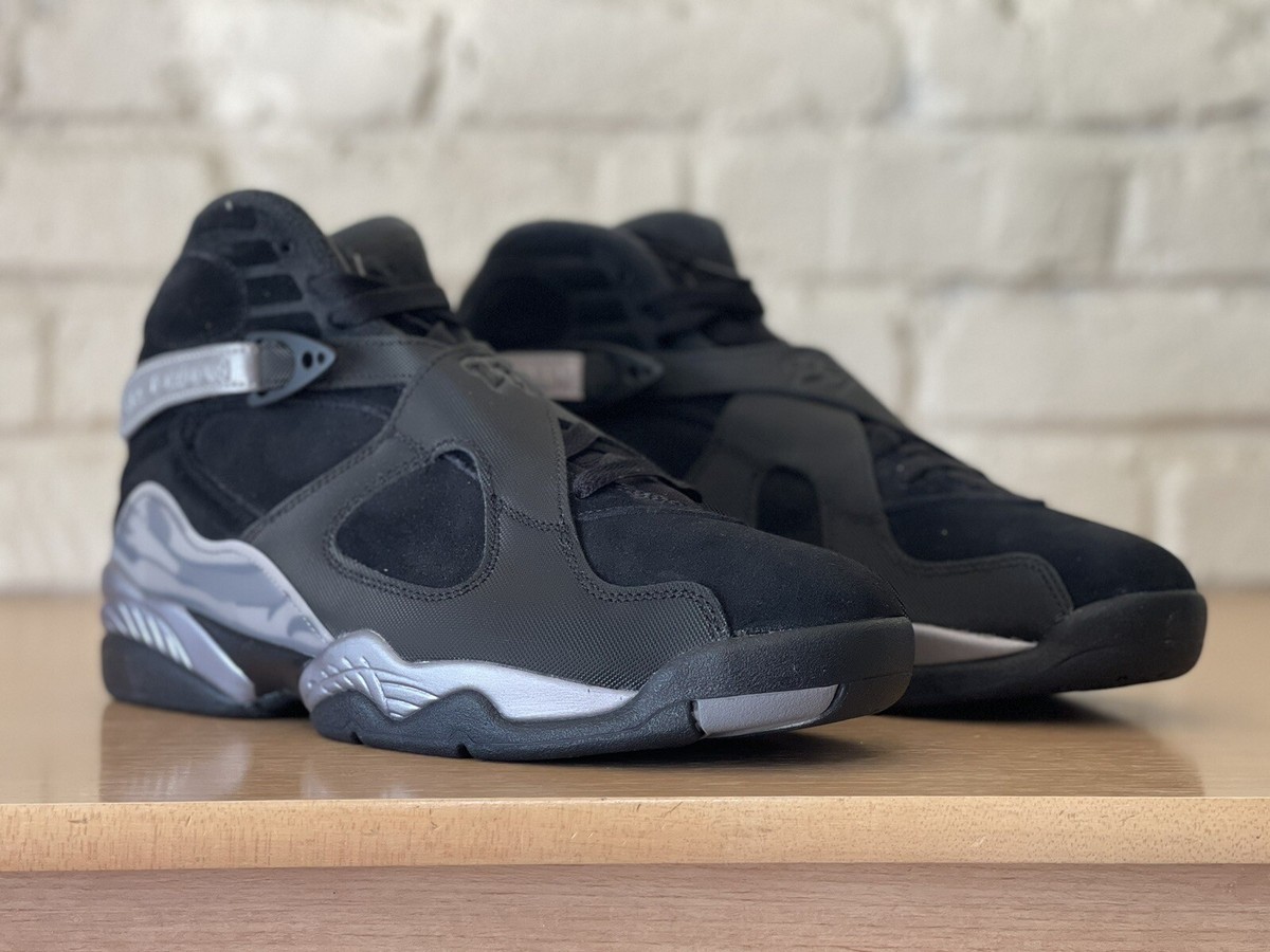 Nike Air Jordan 8 Retro Winter Black Metallic Silver FD1334