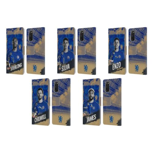 CHELSEA FOOTBALL CLUB 2023/24 FIRST TEAM LEATHER BOOK CASE FOR SAMSUNG PHONES 2 - Picture 1 of 11