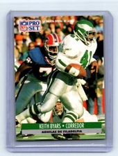 1991 Pro Set Spanish Fresh Pull #183 Keith Byars Fresh Pull