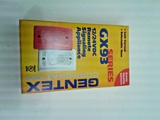 GENTEX GX93 White 12/24 VDC Remote Audible Signaling Appliance / Horn GX93-W