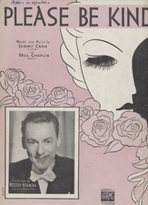 Please Be Kind 1938 Vintage Sheet Music Woody Herman Sammy Cahn Harms