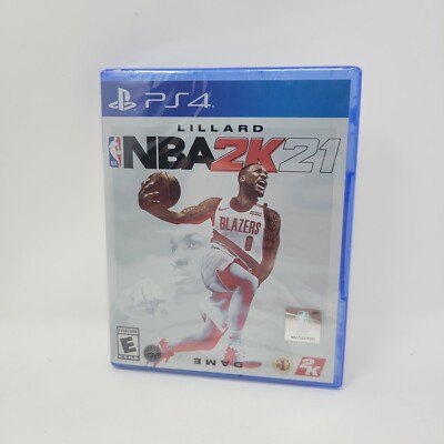 NBA 2K21 PS4 Brand New Factory Sealed Sony PlayStation 4 Basketball Game 