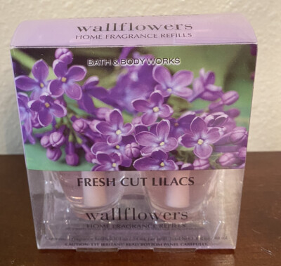 BATH & BODY WORKS 2-PACK WALLFLOWER REFILLS~Fresh Cut Lilacs-New, Unused