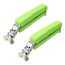2 Pack Hot Plate Gripper Clips Holder Tongs for Moving Hot Plate Bowls Pan