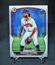 Ambioris Tavarez 1st Rookie Card RC 2023 Bowman Prospects BP-33 Atlanta Braves